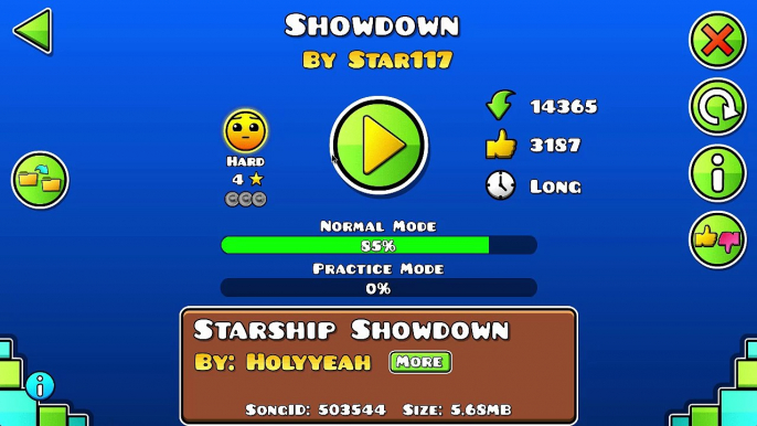 Geometry Dash - Showndown By Star117 [Hard]