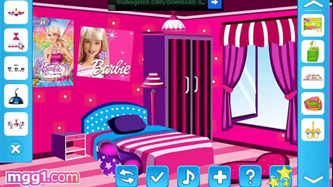 Barbie Room Decoration game games for girls an boys cartoons and games