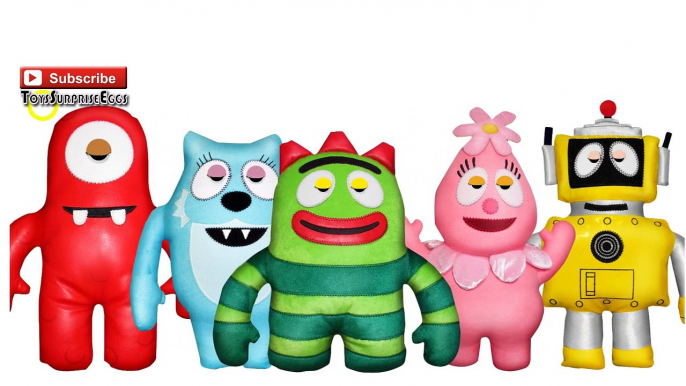 Yo Gabba Gabba Finger Family | Nursery Rhyme Daddy Finger Muno, Foofa, Toode | ToysSurpriseEggs