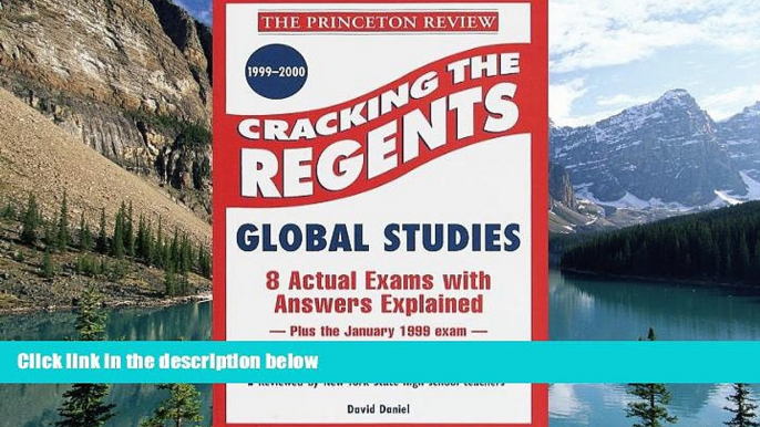 Online Princeton Review Cracking the Regents: Global Studies, 1999-2000 Edition (Princeton Review