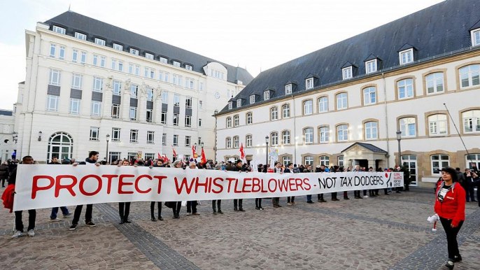 Applaus für Luxleaks-Whistleblower