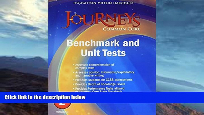 Buy  Journeys: Common Core Benchmark Tests and Unit Tests Consumable Grade 2 HOUGHTON MIFFLIN