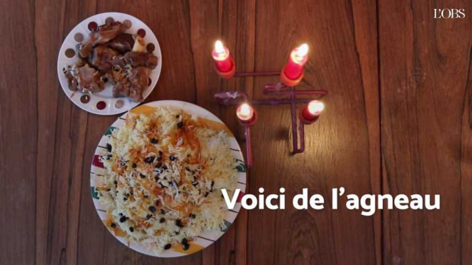 Des réfugiés écrivent leur propre livre de recettes pour Noël