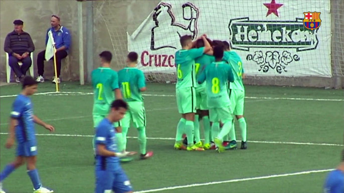 [HIGHLIGHTS] FUTBOL (Juvenil A): Ferriolense - FC Barcelona (1-4)