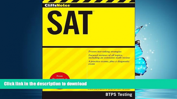 READ CliffsNotes SAT (CliffsNotes (Paperback)) Full Book