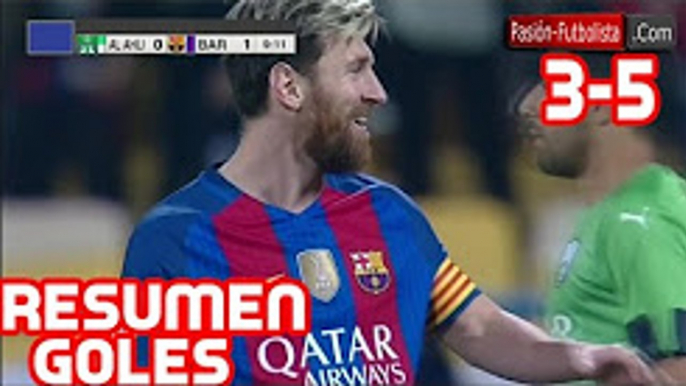 Al Ahly Vs Barcelona 3-5 All Goals & Highlights - Resumen y Goles Friendly 13 12 2016