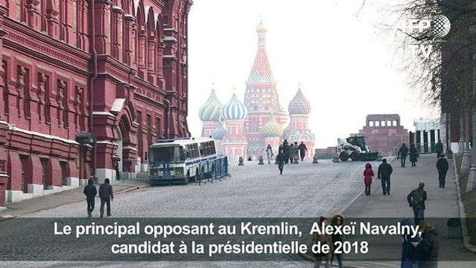 Le principal opposant au Kremlin candidat à la pré