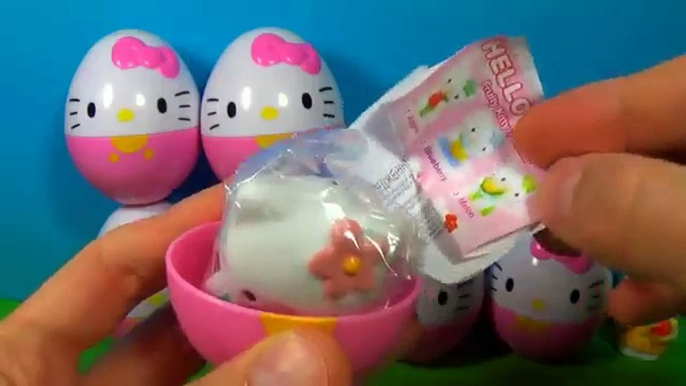 HELLO KITTY eggs surprise Unboxing 8 Hello Kitty surprise eggs HELLO KITTY Hello Kitty 킨더 서프라이즈