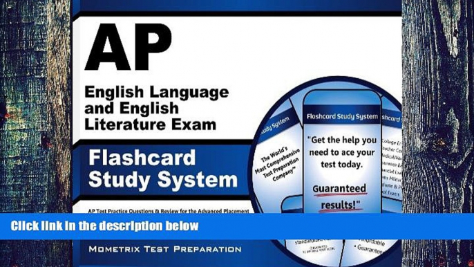 Download AP Exam Secrets Test Prep Team AP English Language and English Literature Exam Flashcard