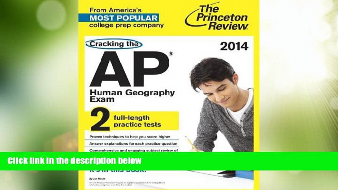 Best Price Cracking the AP Human Geography Exam, 2014 Edition (College Test Preparation) Princeton