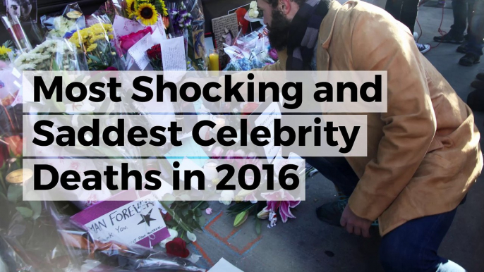 Most shocking and saddest celebrity deaths in 2016