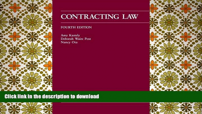 Pre Order Contracting Law (Carolina Academic Press Law Casebook) Kindle eBooks