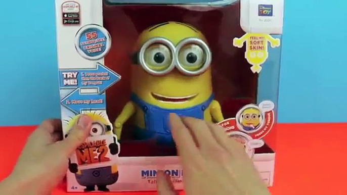 Minion Dave Talking Action Figure Despicable Me 2 Minions Dancing and Singing Banana Song