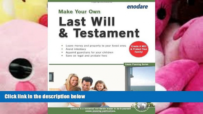 PDF [DOWNLOAD] Make Your Own Last Will and Testament (Estate Planning) READ ONLINE