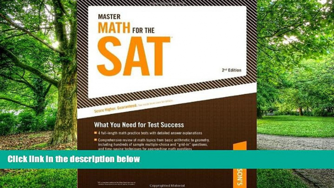 PDF Peterson s Master Math for the SAT (Peterson s Master Math for the SAT) On Book