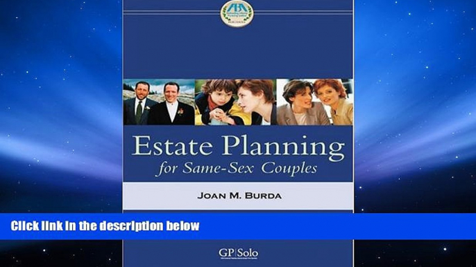 PDF [FREE] DOWNLOAD  Estate Planning for Same-Sex Couples TRIAL EBOOK