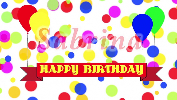 Happy Birthday Sabrina