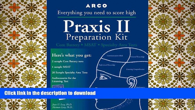 Hardcover Arco Praxis II Preparation Kit (Praxis II Exam) Full Download