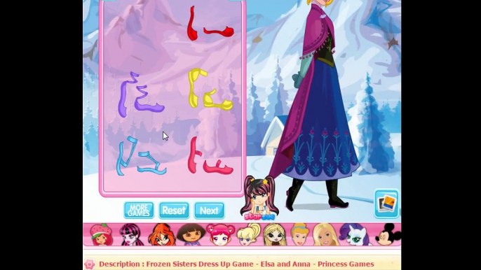 ♥♥Disney Frozen Sisters Dress Up Game - Elsa and Anna - Princess Games♥♥