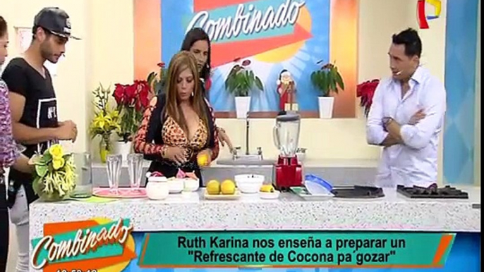 Combinado: ¡Aprende a preparar un ‘Refrescante de cocona pa’ gozar’ con Ruth Karina!