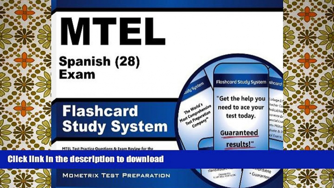 Read Book MTEL Spanish (28) Exam Flashcard Study System: MTEL Test Practice Questions   Exam