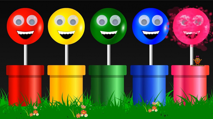 Learn Colors With Lollipop - Candy, Sweet Lollipops Teach Colours to Children Kids Toddlers