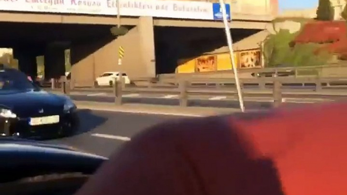 Crazy S2000 Driver Overtaking in Heavy Traffii