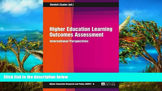 Online  Higher Education Learning Outcomes Assessment: International Perspectives (Higher