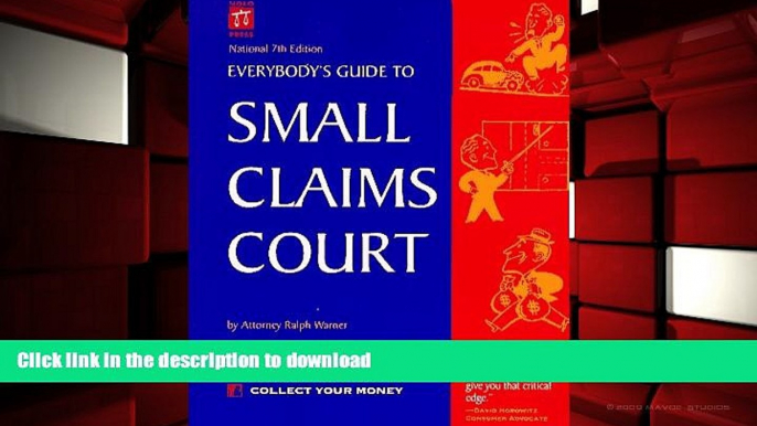 Hardcover Everybody s Guide to Small Claims Court (Everybody s Guide to Small Claims Court.