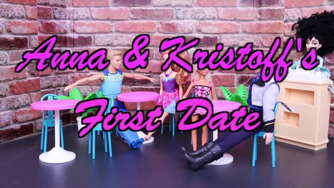 Anna Kristoffs First Date ❤ Elsa Frozen Spidey Spiderman DisneyCarToys Mike the Merman Barbie