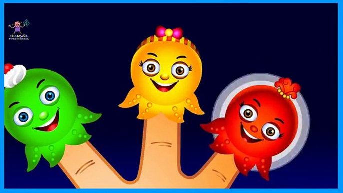 Nursery Rhymes: Lollipop Octopus Cartoon Singing Finger Family Rhymes for Children Kids and Babies