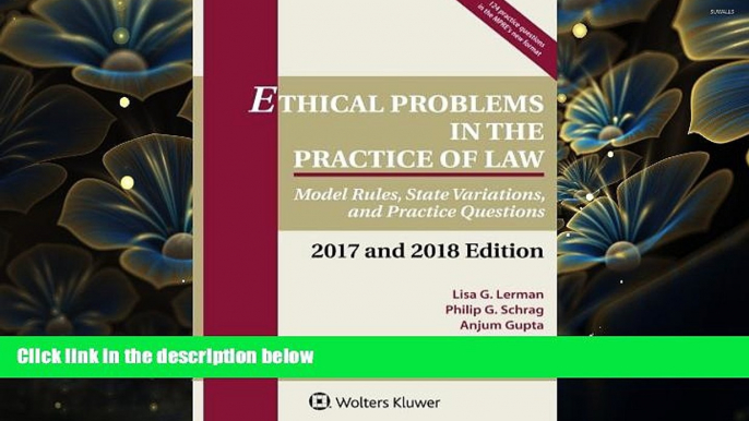 READ book Ethical Problems in the Practice of Law: Model Rules, State Variations, and Practice