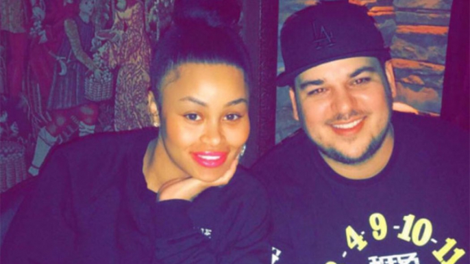 Rob Kardashian Celebrates One Year Anniversary With Blac Chyna