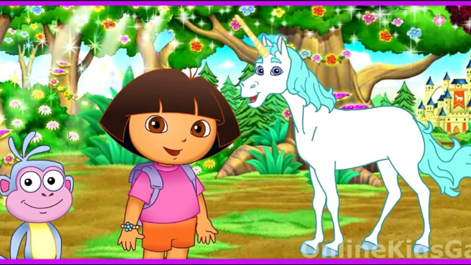 Dora The Explorer in The Tale of the Unicorn King (Part 1) Doras Enchanted Forest Adventures