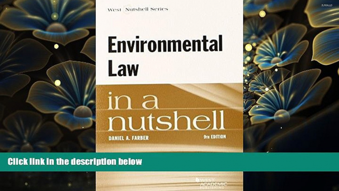 READ book Environmental Law in a Nutshell Daniel Farber Trial Ebook