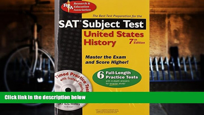 Pre Order SAT Subject Testâ„¢: United States History w/CD (SAT PSAT ACT (College Admission) Prep)