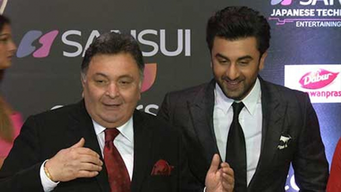 Rishi Kapoor SPEAKS UP on Ranbir Kapoor's New Home  Sansui Colors Stardust Awards 2016