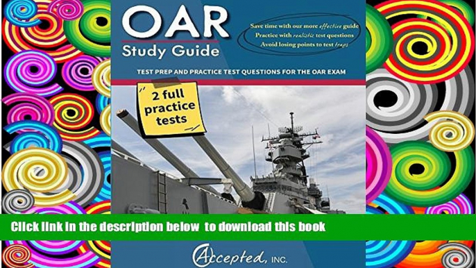 BEST PDF  OAR Study Guide: OAR Test Prep and Practice Test Questions for the Officer Aptitude