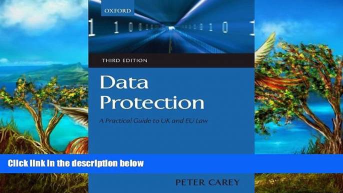 Online Peter Carey Data Protection: A Practical Guide to UK and EU Law Full Book Epub