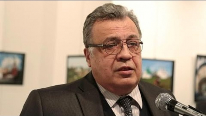 Russian ambassador to Turkey shot in Turkish capital, Ankara, seriously wounded