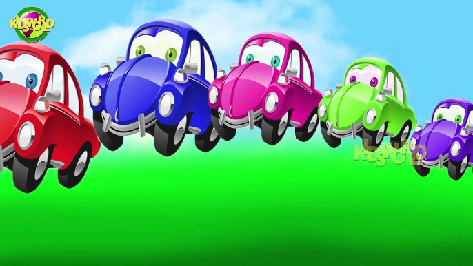 Car Cartoon Finger Family Nursery Finger Family Rhymes | Kids World Nursery Finger Family Rhymes |