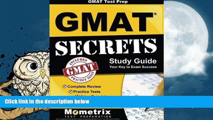 Buy GMAT Exam Secrets Test Prep Team GMATÂ Test Prep:Â GMATÂ Secrets Study Guide: Complete Review,