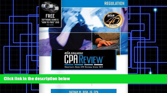 Buy Nathan M. Bisk Bisk CPA Review: Regulation, 41st Edition, 2012 (Comprehensive CPA Exam Review