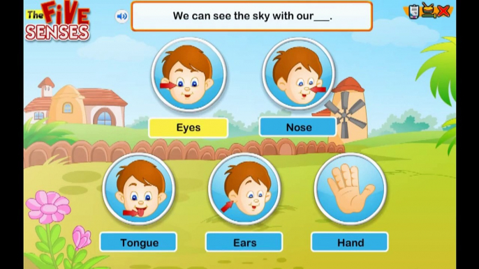 The Five Senses - Learn the five senses do and how they use these senses in everyday life.