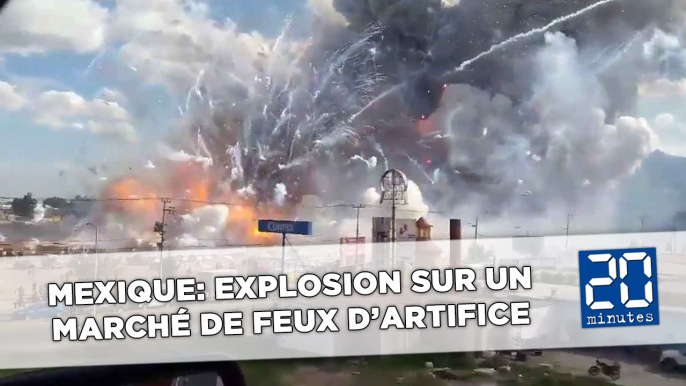 Mexique: Au moins 31 morts dans une explosion sur un marché de feux d'artifice