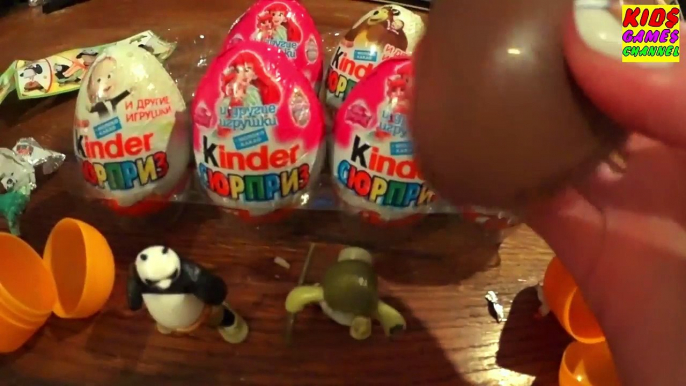 Kinder Surprise Kung fu Panda 3, Kinder Surprise Eggs Kung fu Panda