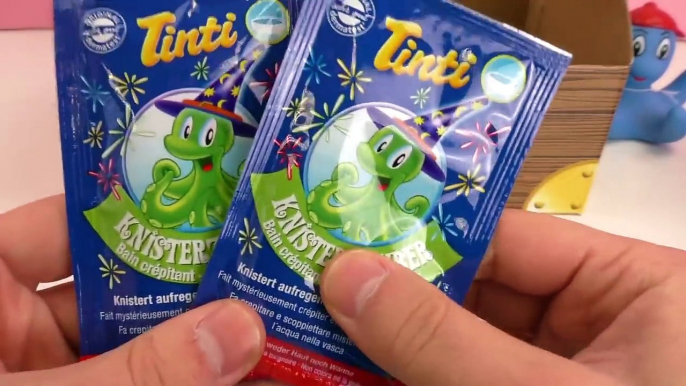 Tinti Schatztruhe für Jungs - Wasser färben mit Tinti Spielzeug - Unboxing