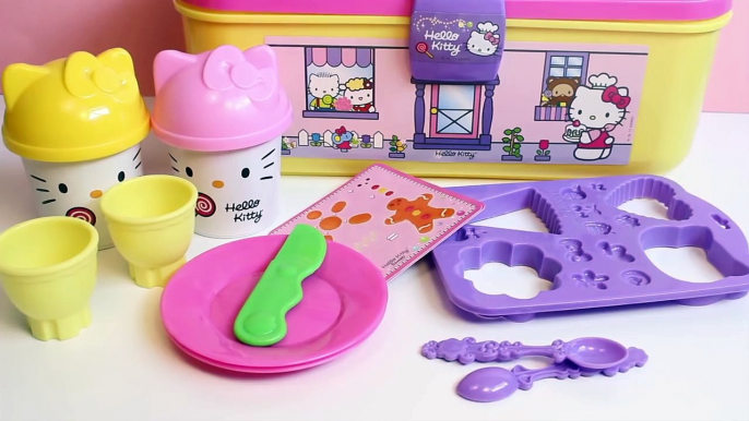 Play Doh Hello Kitty La Pâtisserie Dough Set Hello Kitty Pastry Shop ハローキティDonuts Ice Creams