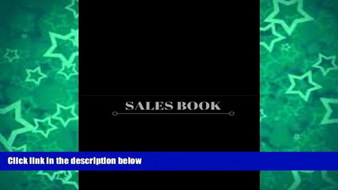 Audiobook  Sales Book: Black Daily Expense Ledger | Log Book | Journal, Logbook | Business,