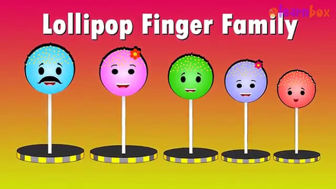 Lollipop Finger Family Nursery Rhyme | Daddy Finger Family | Children Rhymes HD